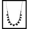 Collier indien argent et onyx de création - Bijoux de l'inde