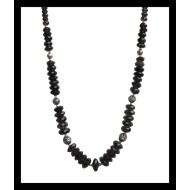 Indian silver jewelry - Creation Smoky Quartz Necklace