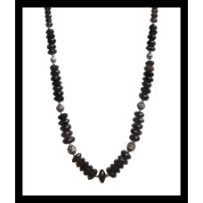 Bijoux indiens - Création Collier Quartz Fumé