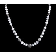 Bijoux indiens - Création Collier Métal et Pierre de Lune