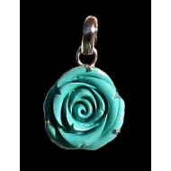 Indian Jewelry - Green Resin Pendant Creation