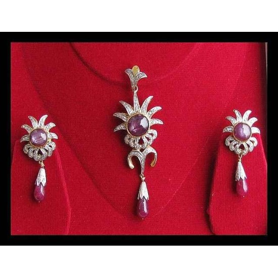 Indian vicorian pendent set,Victorian Jewelry