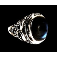 Indian silver jewellery - Indian Spectrolite Ring