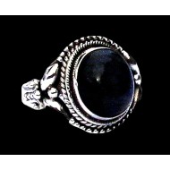 Indian silver jewellery - Indian Spectrolite Ring