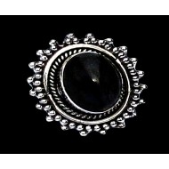 Bague indienne en argent et Labradorite - Bijoux indiens