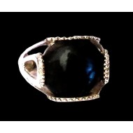 Bague indienne en argent et Labradorite - Bijoux indiens