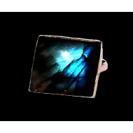 Indian silver jewellery - Indian Spectrolite Ring