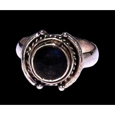 Bague indienne en argent et Labradorite - Bijoux indiens Bague indienne en argent et Labradorite - Bijoux indiens
