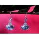 Indian silver jewellery - Earrings spectrolite Indian,Indian Earrings