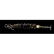 Bracelet indien argent Labradorite - Bijoux indiens Bracelet indien argent Labradorite - Bijoux indiens