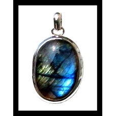 Pendentif indien argent Labradorite - Bijoux indiens Pendentif indien argent Labradorite - Bijoux indiens