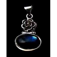 Pendentif indien argent Labradorite - Bijoux indiens Pendentif indien argent Labradorite - Bijoux indiens
