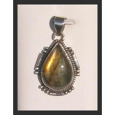 Pendentif indien argent Labradorite - Bijoux indiens Pendentif indien argent Labradorite - Bijoux indiens