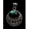 Pendentif indien argent Labradorite - Bijoux indiens