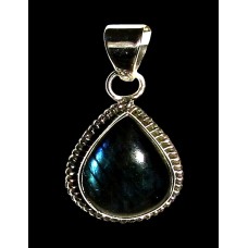 Pendentif indien argent Labradorite - Bijoux indiens Pendentif indien argent Labradorite - Bijoux indiens