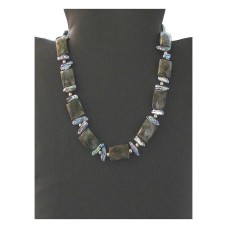 Bijoux indiens - Création Collier Labradorite Bijoux indiens - Création Collier Labradorite