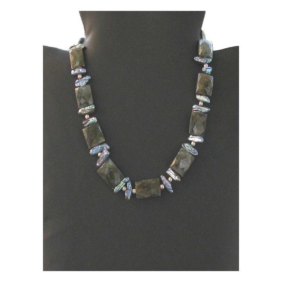 Bijoux indiens - Création Collier Labradorite,Colliers indiens