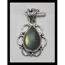 Pendentif indien argent Labradorite - Bijoux indiens Pendentif indien argent Labradorite - Bijoux indiens