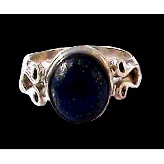 Bague argent Lapis Lazuli - Bijoux Inde - Bijoux indiens,Bagues indiennes