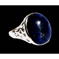 Indian silver jewellery - Indian Lapis Lazuli Ring