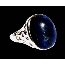 Indian silver jewellery - Indian Lapis Lazuli Ring