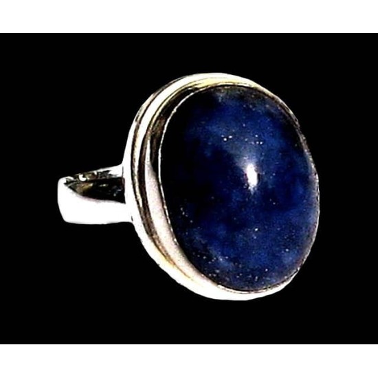 Indian silver jewellery - Indian Lapis Lazuli Ring,Indian rings