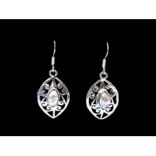 Nacre - Boucles d'Oreilles indiennes Nacre - Bijoux Inde Nacre - Boucles d'Oreilles indiennes Nacre - Bijoux Inde