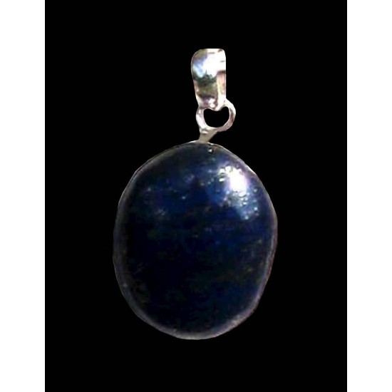 Pendentif argent Lapis-Lazuli - Bijoux indiens,Pendentifs indiens