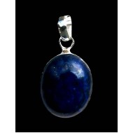 Lapis Lazuli Silver Pendant - Indian Jewelry
