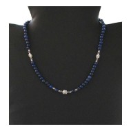 Bijoux indiens - Création Collier Lapis lazuli