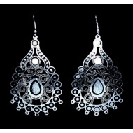 Métal - Boucles d'Oreilles indiennes - Bijoux indiens