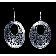 Métal - Boucles d'Oreilles indiennes - Bijoux indiens