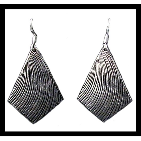 Metal Earrings,White metal earrings