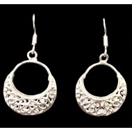 Métal - Boucles d'Oreilles indiennes - Bijoux indiens