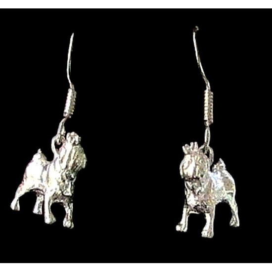 Metal Earrings,White metal earrings