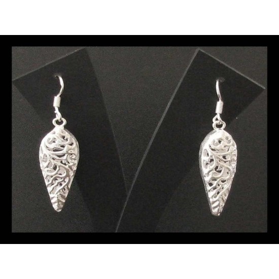 Metal Earrings,White metal earrings