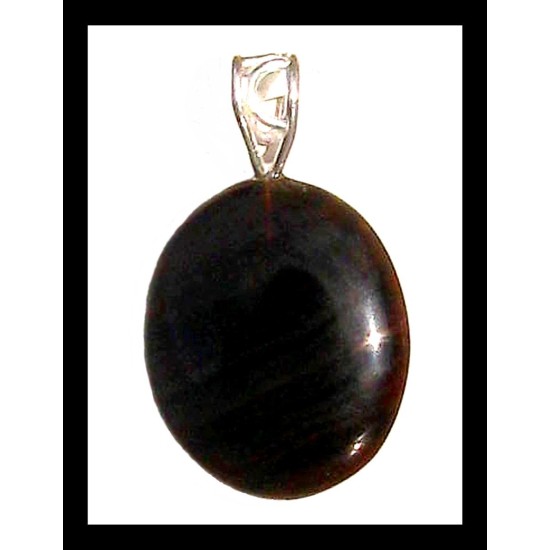 Indian silver plated jewellery - Indian Agate stone Pendant,Indian Agate Pendant