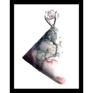 Marble Agate jewelry - Indian pendant - Fashion jewelry