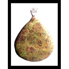 Bijoux en Jaspe Paysage - Pendentif indien - Bijoux fantaisie Bijoux en Jaspe Paysage - Pendentif indien - Bijoux fantaisie