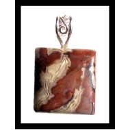 Jasper jewelry - Indian pendant - Fashion jewelry