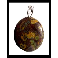 Jasper jewelry - Indian pendant - Fashion jewelry
