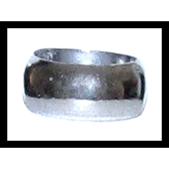 Bague indienne en métal anneau sans motif,Bagues Métal
