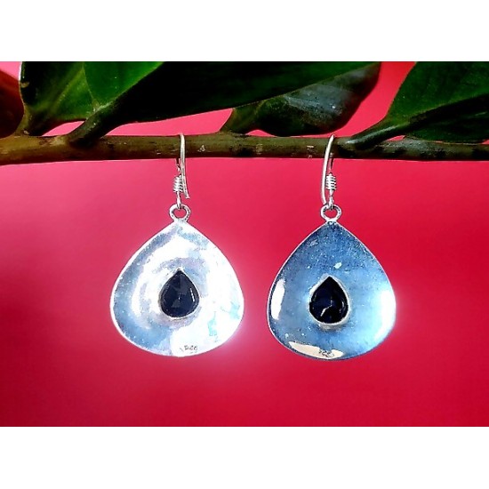 Indian silver jewellery - Indian Onex Earrings,Indian Earrings