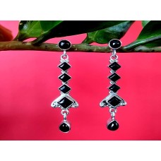 Indian silver jewellery - Indian Onex Earrings Indian silver jewellery - Indian Onex Earrings