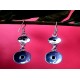 Indian silver jewellery - Indian Onex Earrings,Indian Earrings