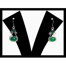Indian silver jewellery - Indian Onex Earrings Indian silver jewellery - Indian Onex Earrings