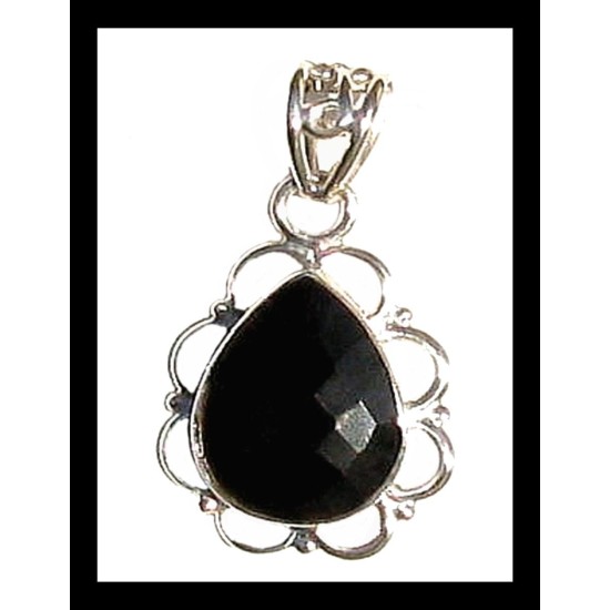 Pendentif en Onyx – Bijoux de l’inde,Pendentifs indiens