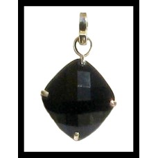 Bijoux inde - Pendentif argent Onyx Bijoux inde - Pendentif argent Onyx