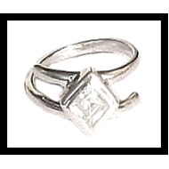 Quartz - Bijoux indiens - Bague indienne en argent
