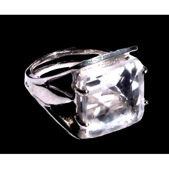Indian silver jewellery - Indian Quartz Ring,Silver mens rings